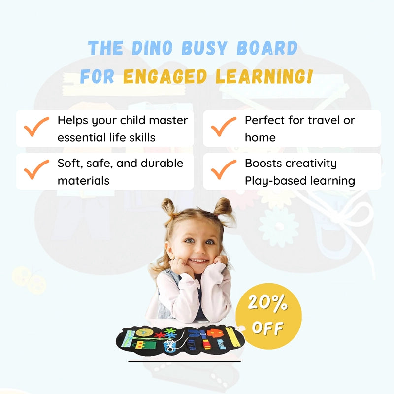 Dino Busy Board