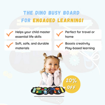 Dino Busy Board