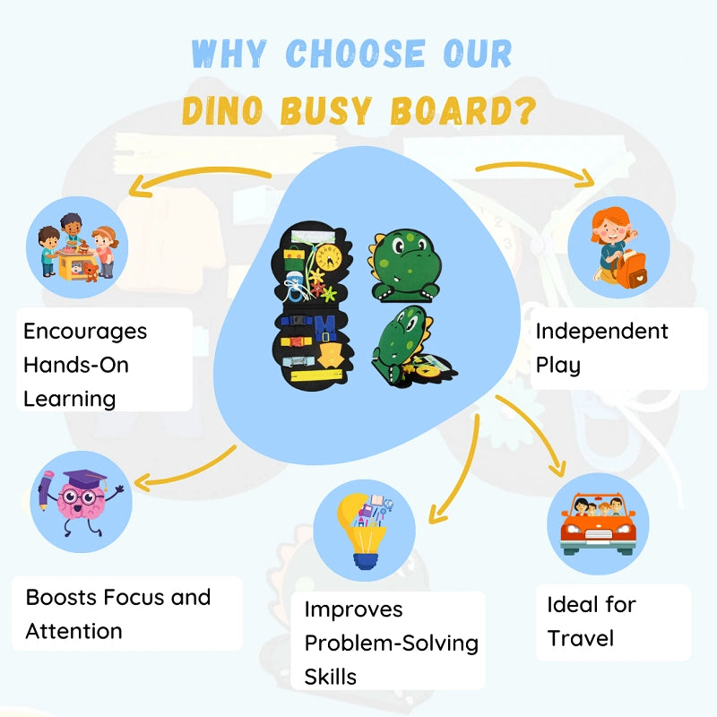 Dino Busy Board