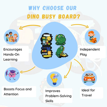 Dino Busy Board