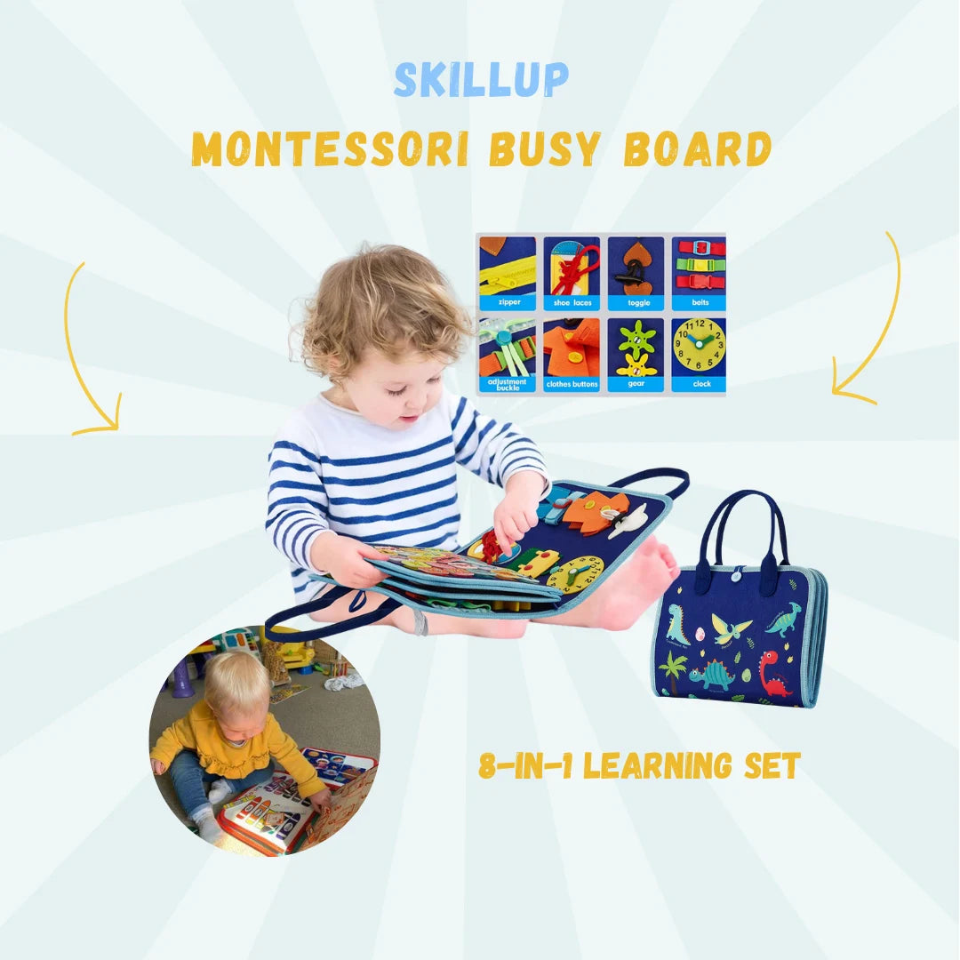 SkillUp - Montessori Busy Board