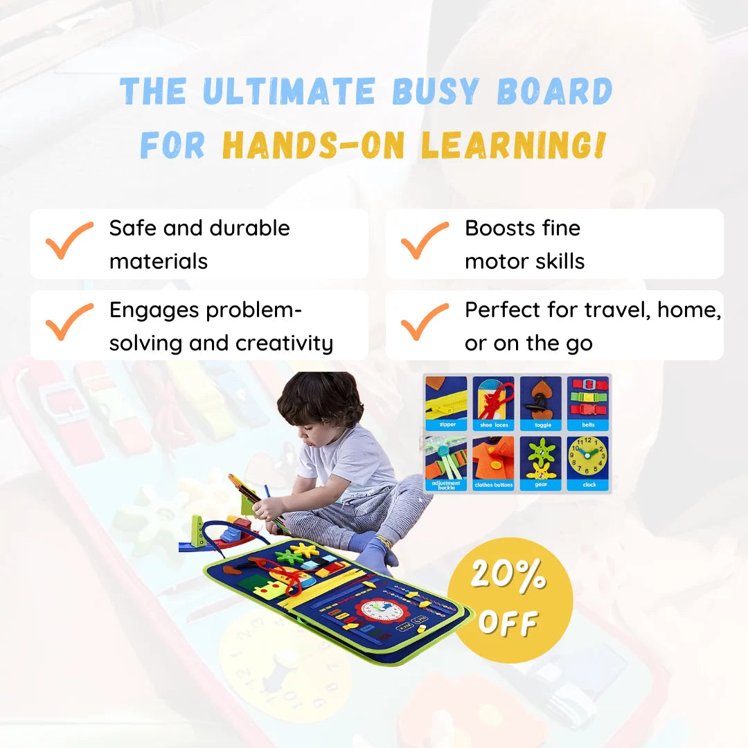 SkillUp - Montessori Busy Board